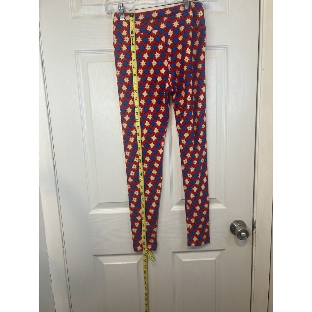 OS LuLaRoe Patriotic Geometric‎ Patterns - Picture 2 of 5
